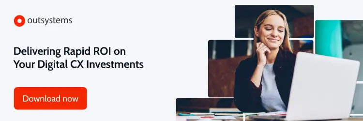 Banner to download Delivering Rapid ROI on Your Digital CX Investments ebook