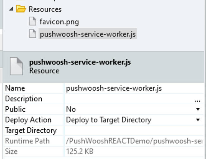 Building a Pushwoosh component
