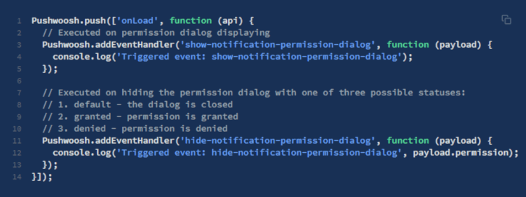 Building a Pushwoosh component