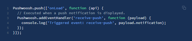 Building a Pushwoosh component