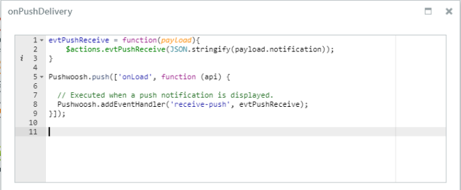 Building a Pushwoosh component
