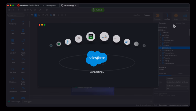 OutSystems integrations