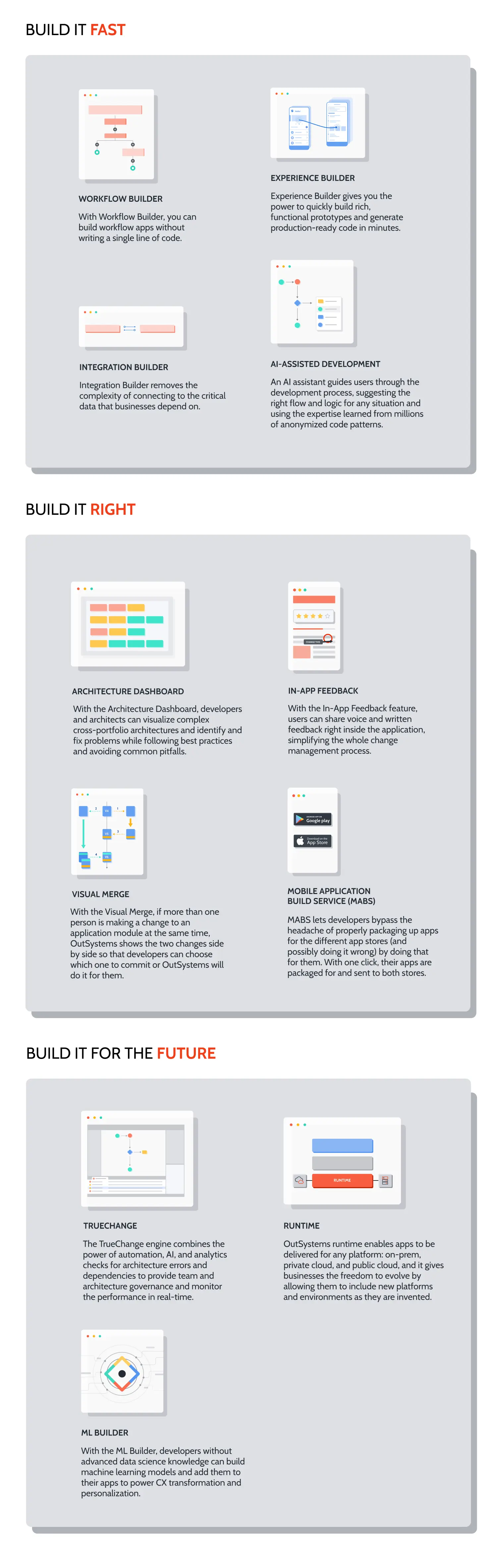 OutSystems customers' favorite features