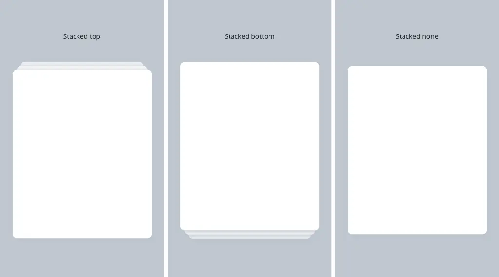 Gestures Glamour How To Set Up Swipeable Stacked Cards