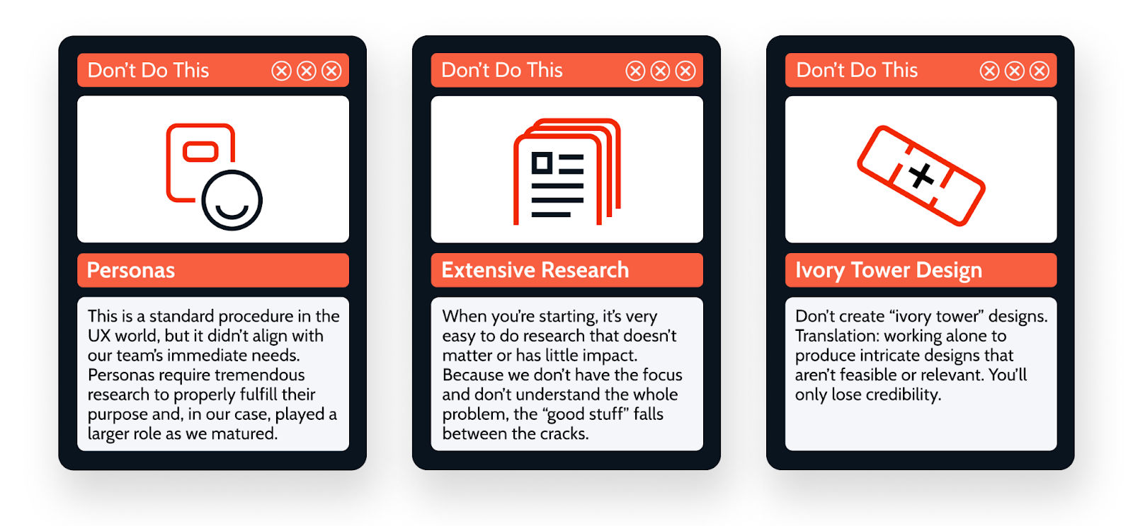 do's and dont's of ux
