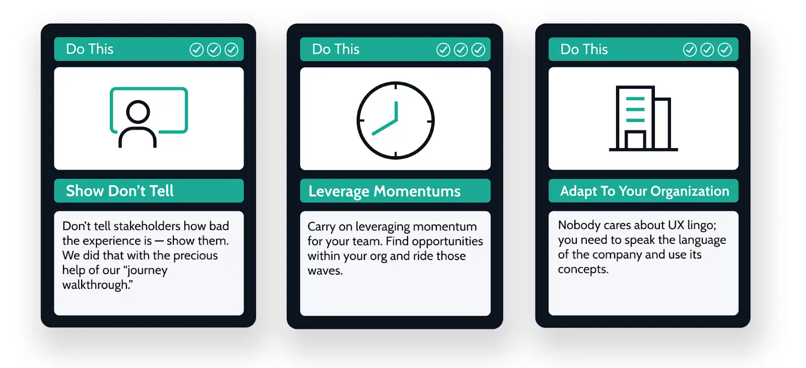 what to do in an UX project