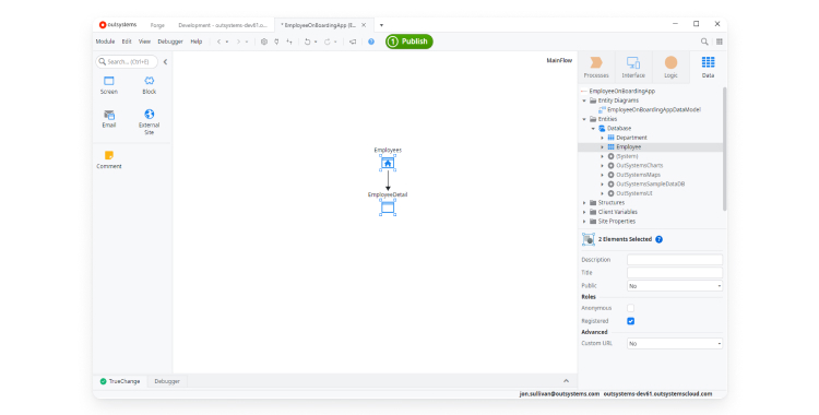 Key Steps to Build an App with OutSystems