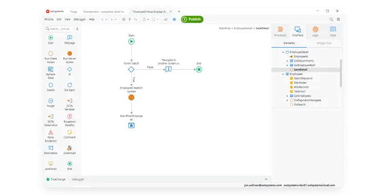employee app deployment