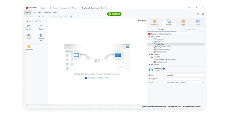 reactive web app module