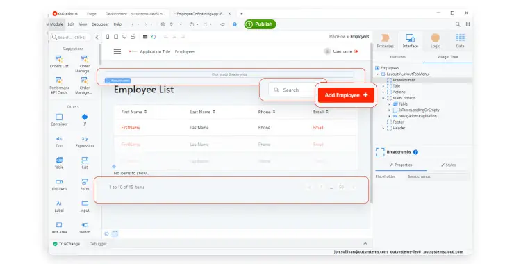 add employee to list