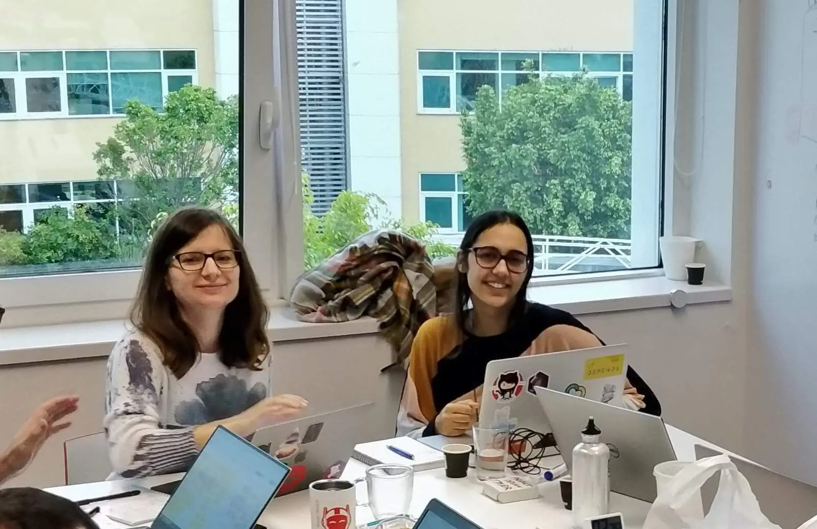 In the US, it's hard to get developers and new hires because people perceive our product as outdated