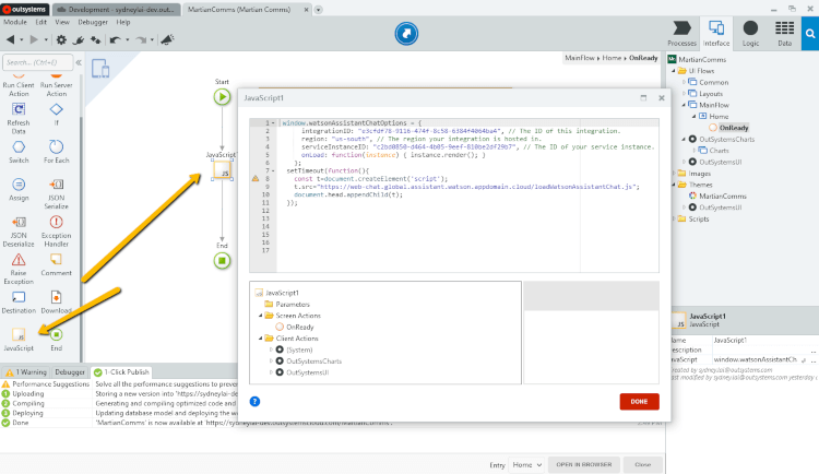 How to build a ibm watson chatbot step 9