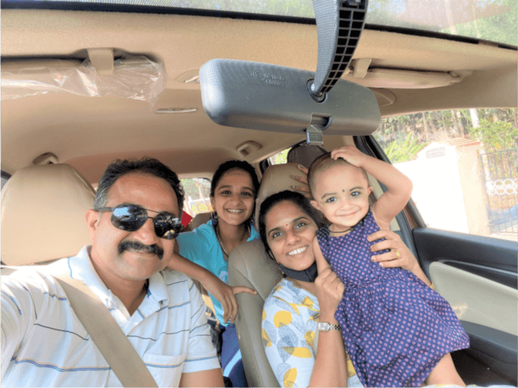 Prakash and his family
