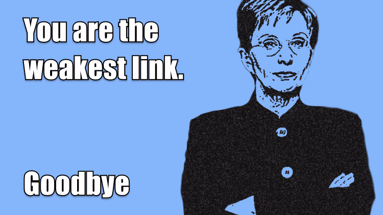 the weakest link show