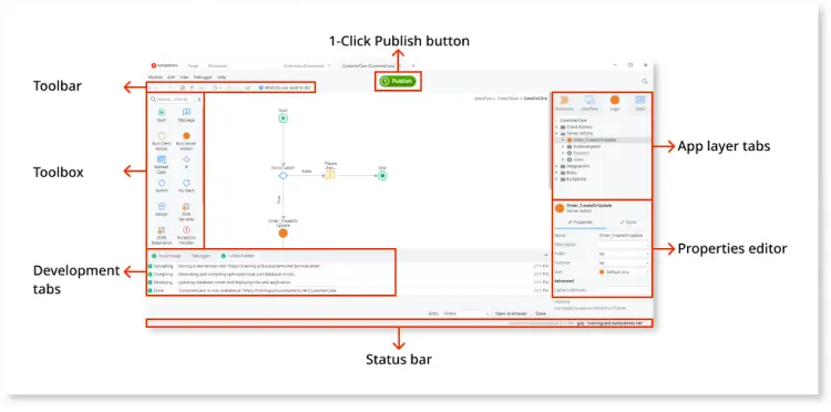 outsystems service studio