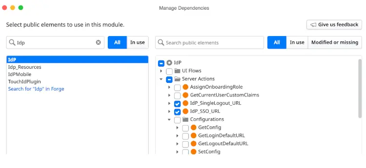 Implementing different authentication providers in different applications