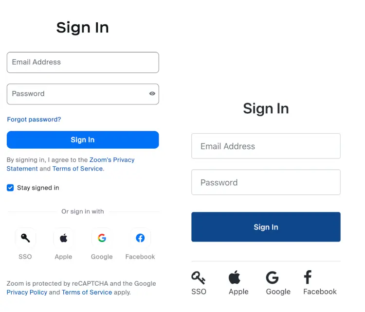 Implementing different authentication providers in different applications