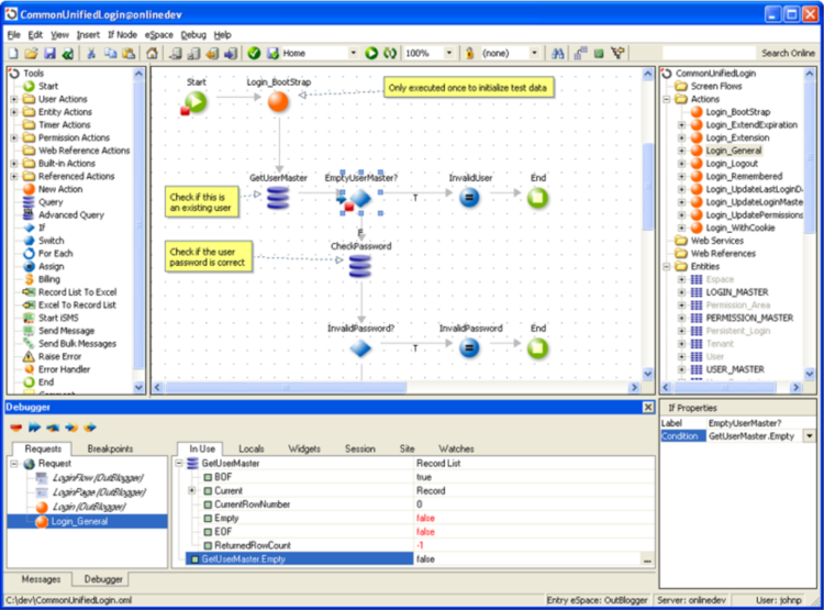 The first useful visual debugger in the world?