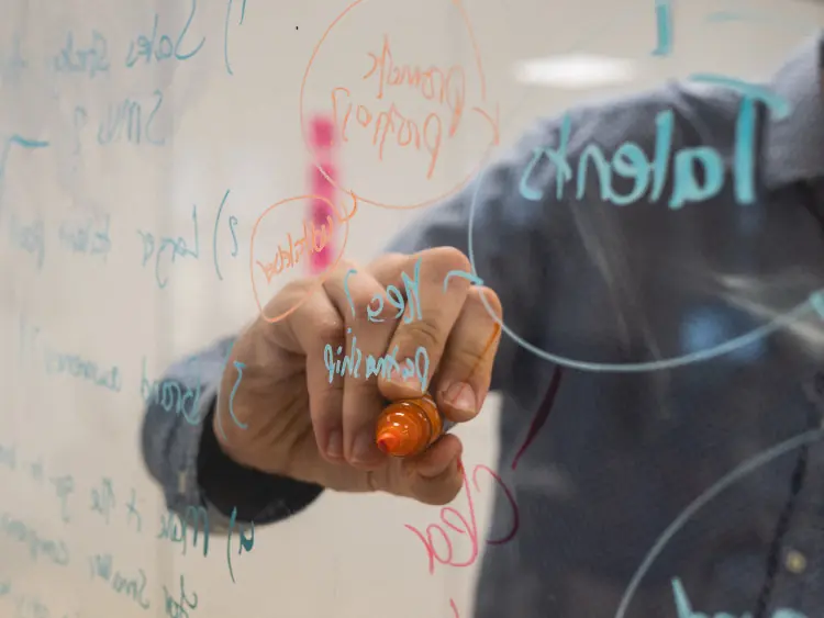 writing on board