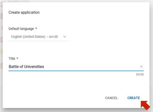 Publishing in app store