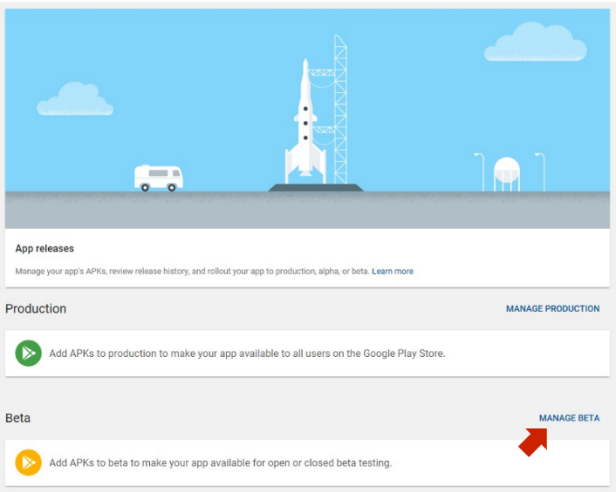 Publishing in app store