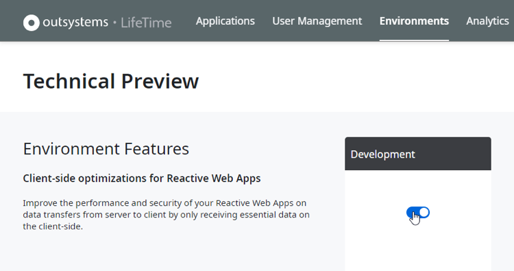 Enable optimizations on 11.10 for faster and more secure apps. 