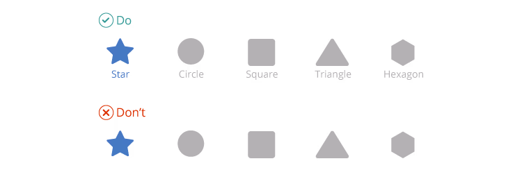 Tab bar design