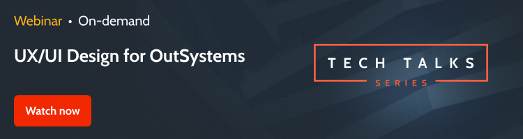 App Design with OutSystems webinar