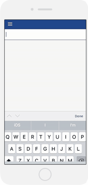Key Event - keycode iOS