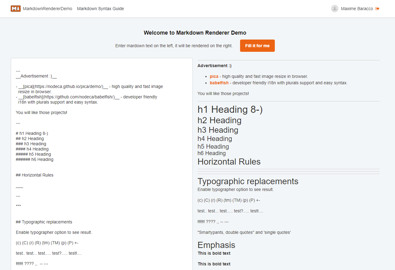 Markdown Renderer - Overview (O11) | OutSystems