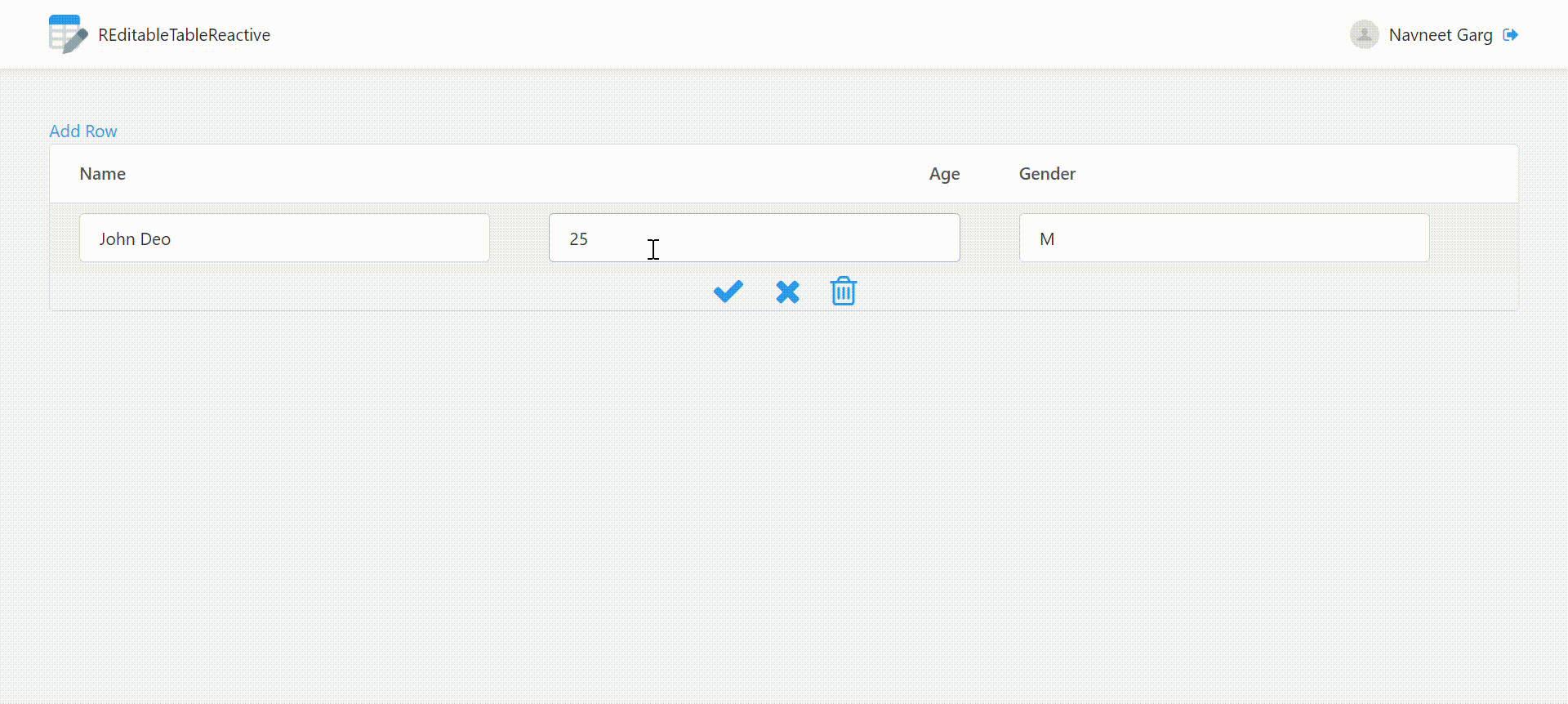 REditable Table Reactive - Overview (O11) | OutSystems