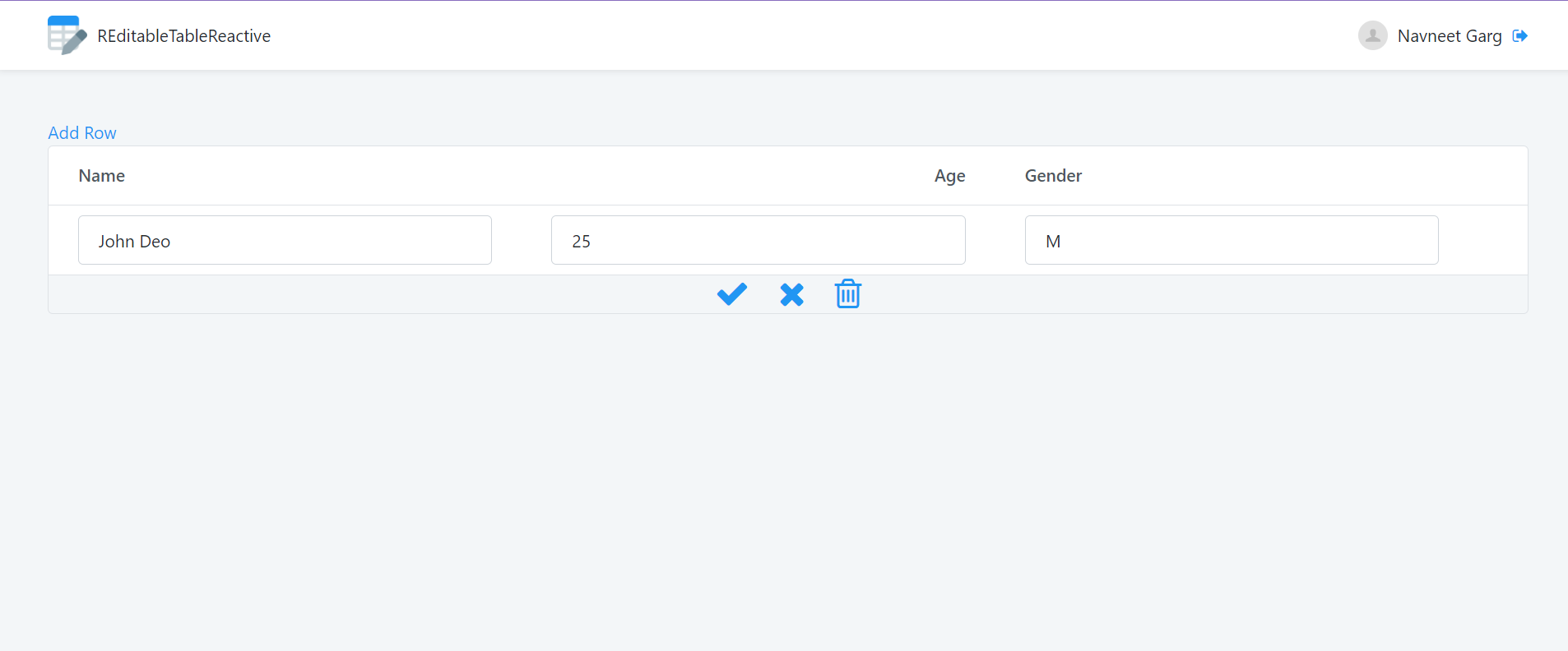 REditable Table Reactive - Overview (O11) | OutSystems