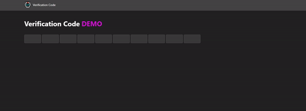 Verification Code - Overview (O11) | OutSystems