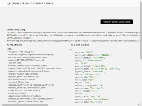 Query String Converter - Overview (O11) | OutSystems