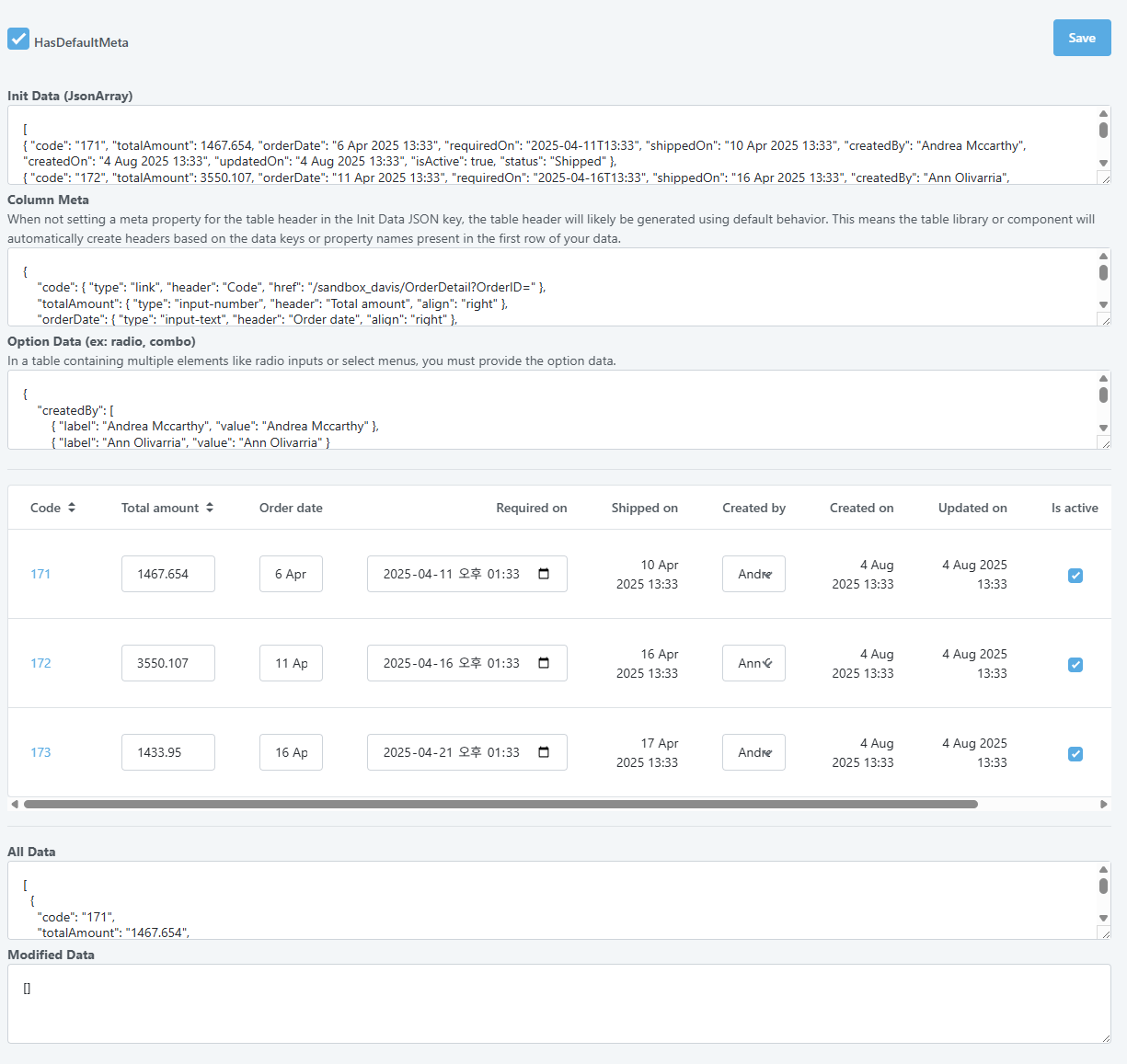 Dynamic Table - Overview (O11) | OutSystems