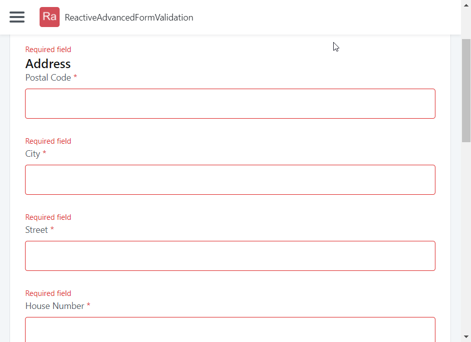 Reactive Advanced Form Validation - Overview (O11) | OutSystems