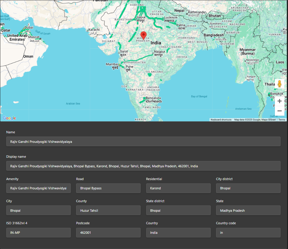 Address Reverter Location to Address Converter - Overview (O11) | OutSystems
