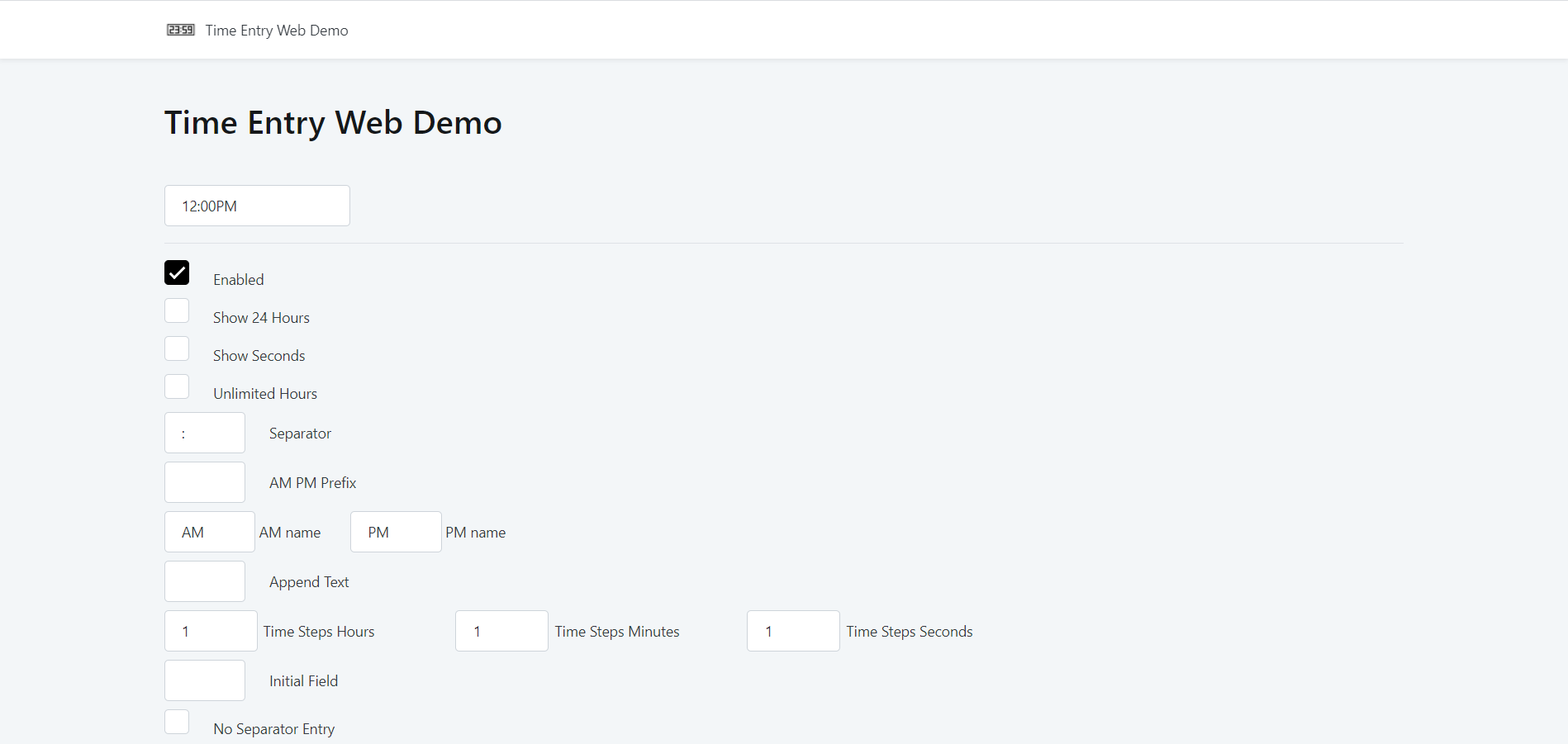 Time Entry Web - Overview (O11) | OutSystems
