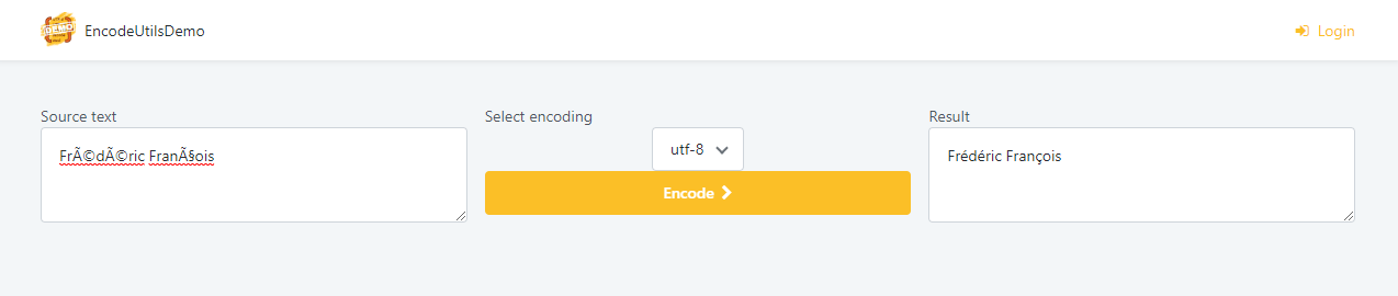 Encode Utils - Overview (O11) | OutSystems