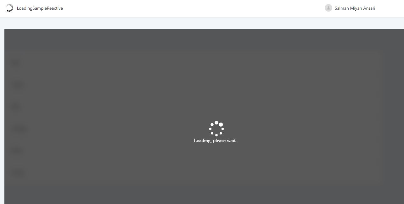 Loading Sample Reactive - Overview (O11) | OutSystems