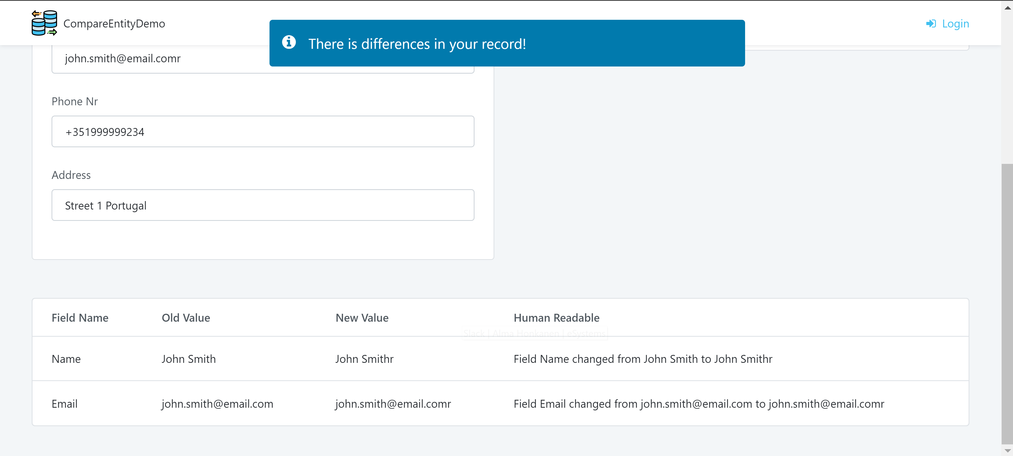 Compare Entity - Overview (O11) | OutSystems