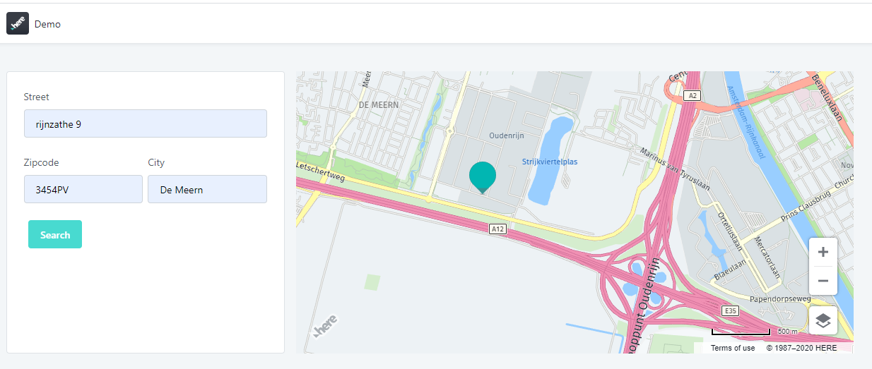 Here Maps Reactive - Overview (O11) | OutSystems