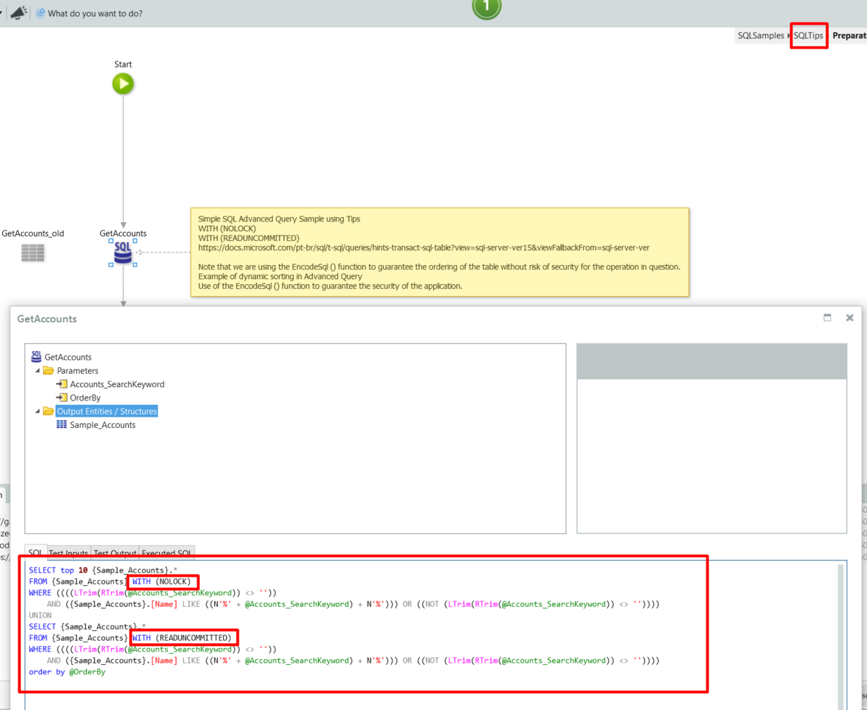 SQL Advanced Query Samples for Dummies - Overview (O11) | OutSystems