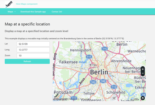 HERE Maps JavaScript API - Overview (O11) | OutSystems