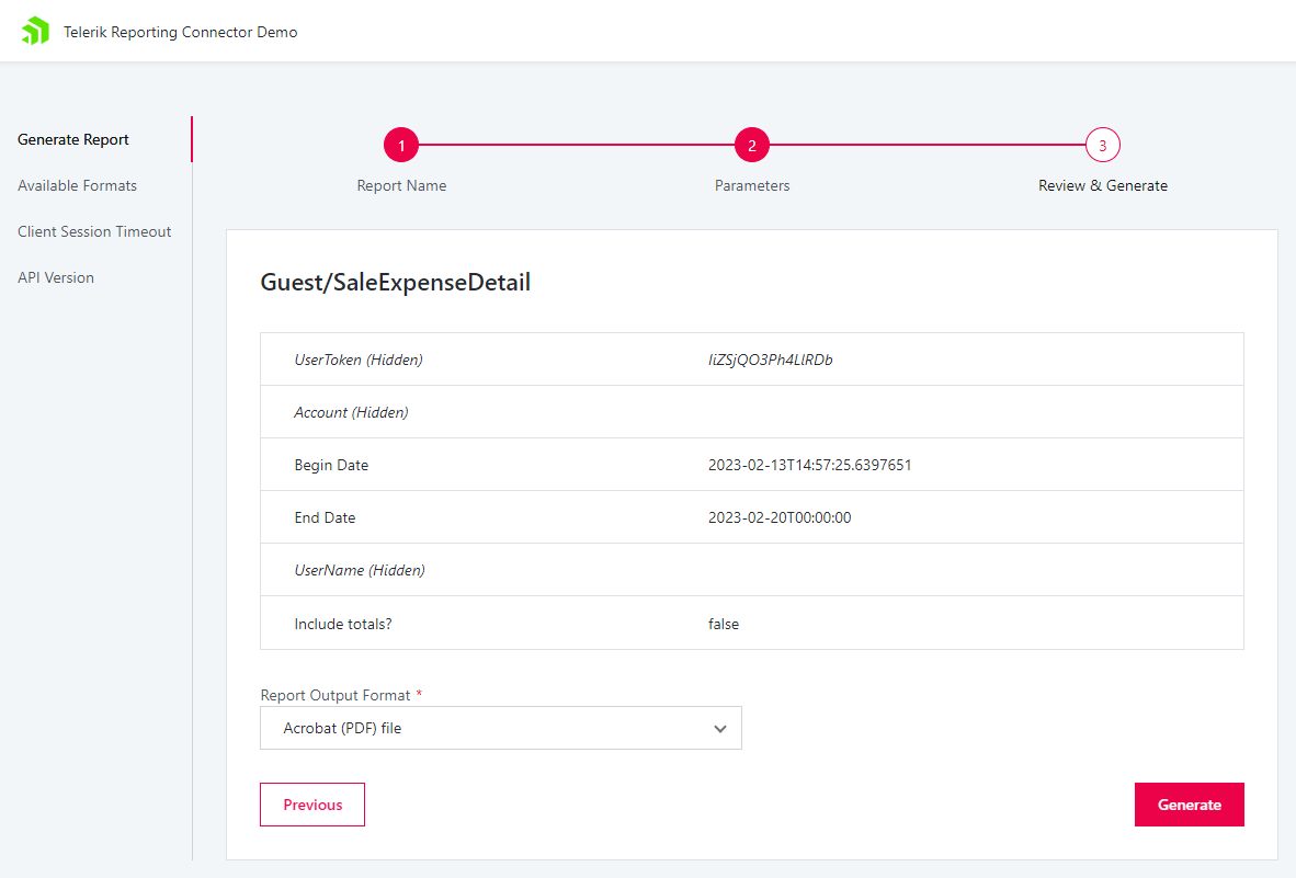 Telerik Reporting Connector - Overview (O11) | OutSystems