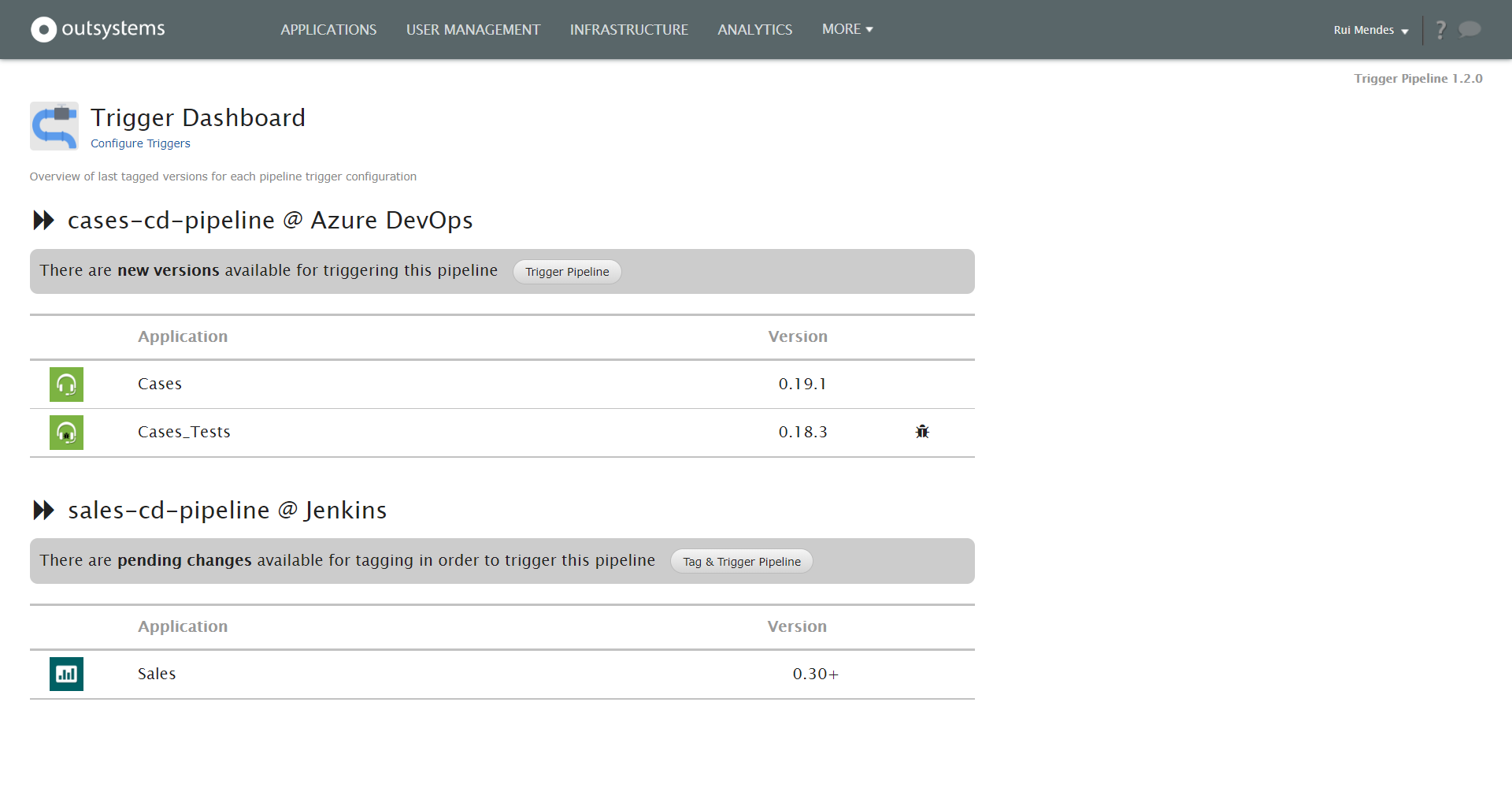 Trigger Pipeline - Overview (O11) | OutSystems