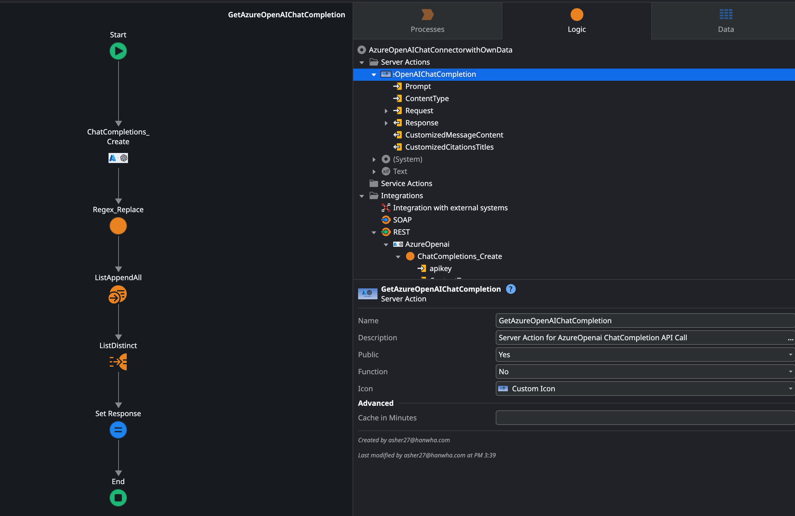 Azure OpenAI Chat Connector with Own Data - Overview (O11) | OutSystems