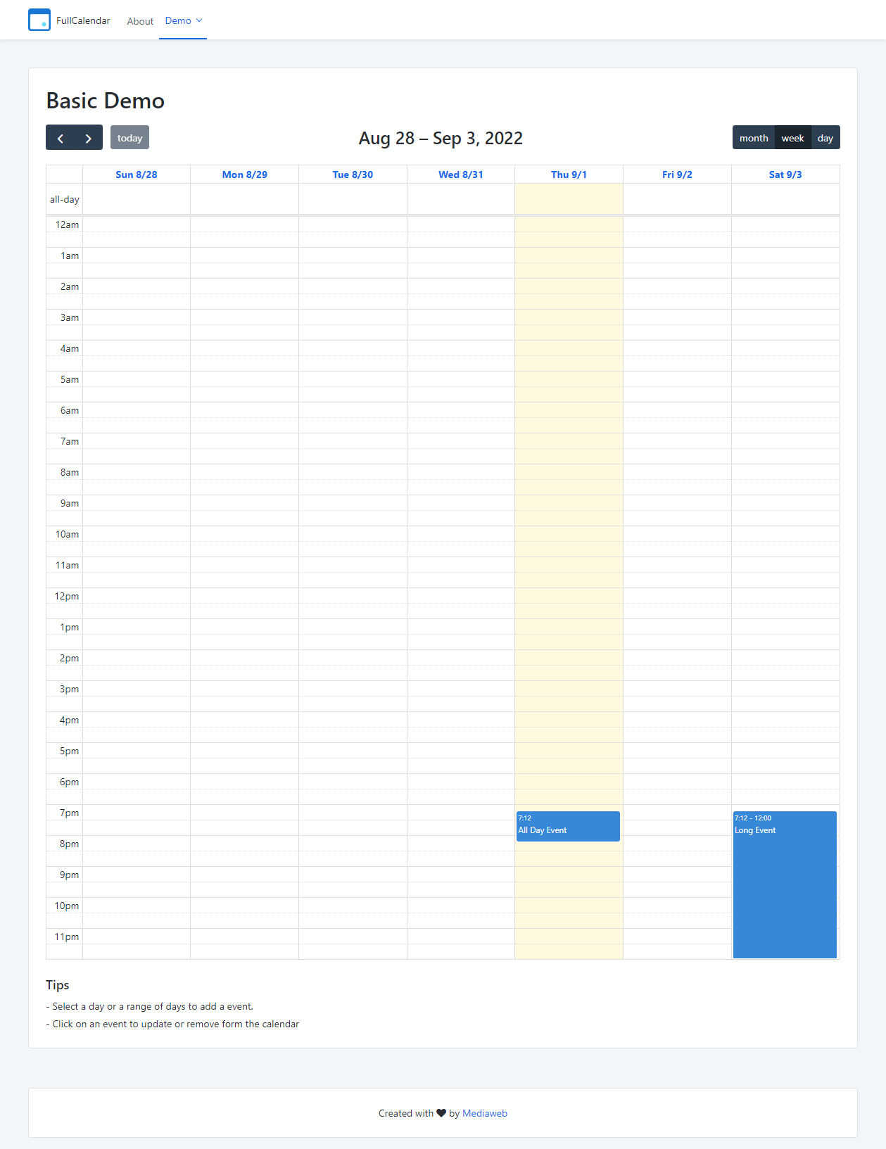 Fullcalendar reactive overview o11 outsystems