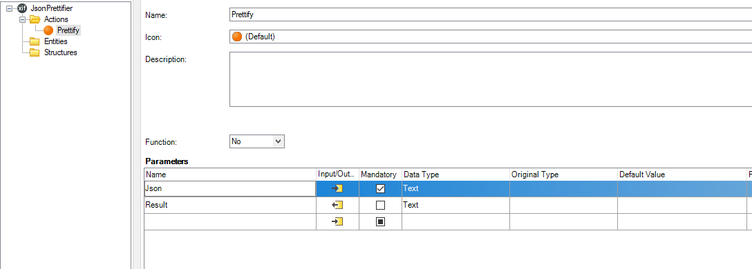 Server Side Json Prettify - Overview (O11) | OutSystems