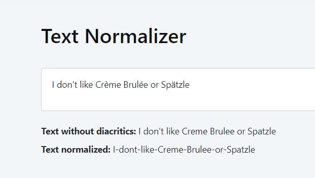 Text Normalizer - Overview (O11) | OutSystems
